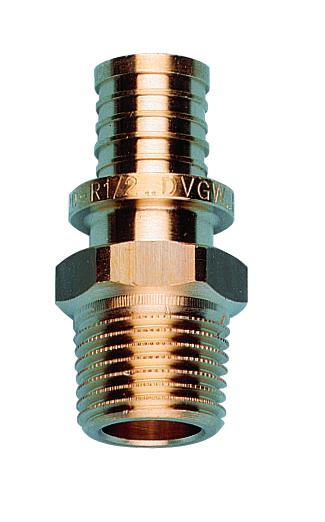 Комбинированная муфта с наружной резьбой 20-R 3/4 CUPHIN
