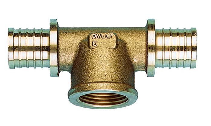 Тройник с внутренней резьбой 25-Rp 3/4-25 CUPHIN