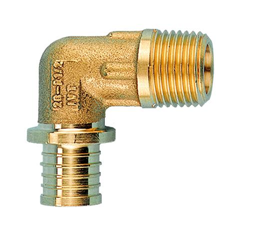 Угольник комбинированный с наружной резьбой 20-R 1/2 CUPHIN